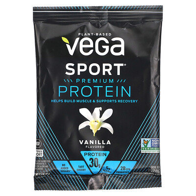 

Vega, Sport, Premium Protein, Vanilla, 1.5 oz (41 g)