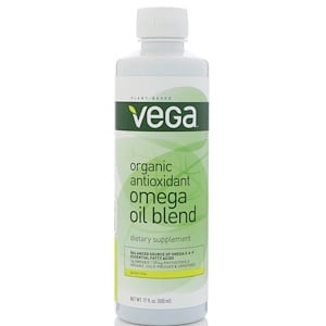 Отзывы о Вега, Organic Antioxidant Omega Oil Blend, 17 fl oz (500 ml)