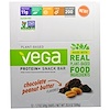 Vega, Plant-Based Protein + Snack Bar, Chocolate Peanut Butter 12-1.7 oz (49 g) bars