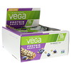 Vega, Протеиновый батончик, черника-овес, 12 штук, 1,6 унции (45 г) каждый