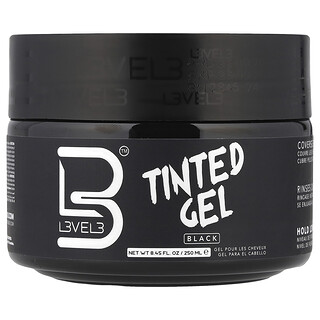 Level 3, Gel colorato, nero, 250 ml