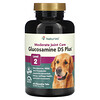 Glucosamine DS Plus, умеренный уход за суставами, уровень 2, для собак и кошек, 60 жевательных таблеток, 180 г (6,3 унции)