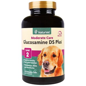 НатурВет, Glucosamine DS Plus, Moderate Care, Level 2 , 60 Chewable Tablets, 6.3 oz (180 g) отзывы