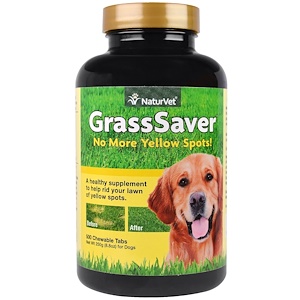 NaturVet, GrassSaver, 500 Chewable Tabs, 8.8 oz (250 g)