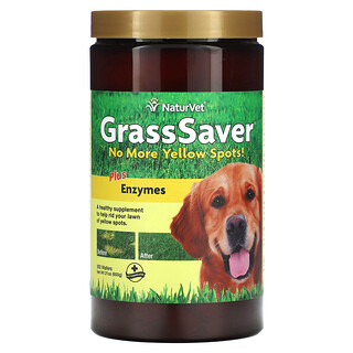 NaturVet, GrassSaver Plus Enzymes，300 片，21 盎司（600 克）