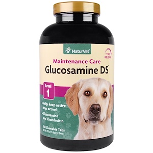 NaturVet, Glucosamine DS, Maintenance Care, Level 1, 15.8 oz (450 g)