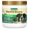 NaturVet, 消化酶加益生菌，狗和貓用，粉末，8盎司（227克）