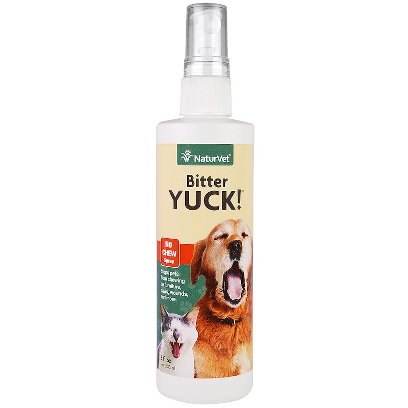 NaturVet, Bitter Yuck! No Chew Spray, 8 fl oz (236 ml) iHerb