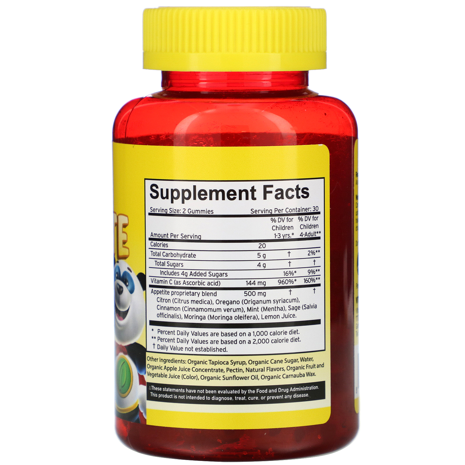 Vitamin Friends, Boost Appetite Vegan Gummies, Orange Natural Flavor, 60 Gummies iHerb