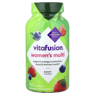 VitaFusion, Gomitas múltiples para mujeres, Bayas, 150 gomitas