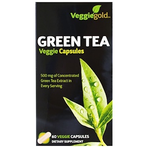 Irwin Naturals, Зеленый чай, 60 вегетарианских капсул