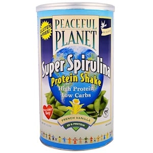 Веглайф, Super Spirulina Protein Shake, French Vanilla, 17.2 oz (488 g) отзывы