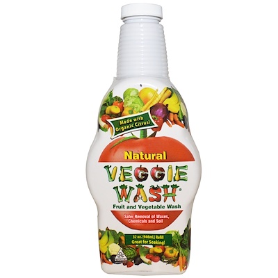 Citrus Magic Veggie Wash, Fruit and Vegetable Wash, 32 oz (946 ml)