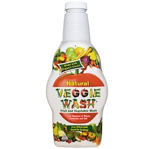 Купить Veggie Wash, Средство для мытья фруктов и овощей, 32 унции (946 мл)  на IHerb
