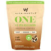 VitaHustle, 슈퍼 푸드 프로틴 커피, 카페 라떼, 670g(1.47lb)