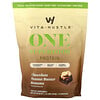 VitaHustle, One Superfood Protein, 초콜릿 땅콩 버터 바나나, 654g(1.44lb)