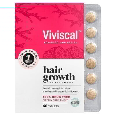 Product Image for Viviscal, Hair Growth Supplement, 60 Tablets