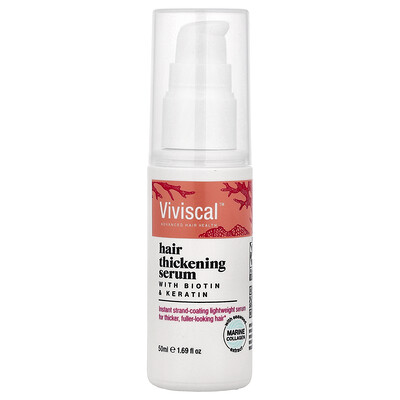 Product Image for Viviscal, Hair Thickening Serum With Biotin & Keratin, 1.69 fl (50 ml)