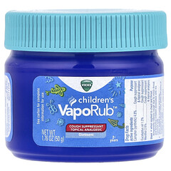 VapoRub™, мазь для дітей від кашлю, для дітей від 2 років, 50 г (1,76 унції)