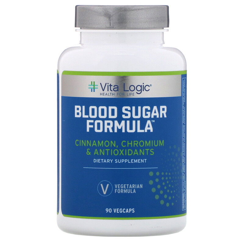 Vita Logic, Vzorec na krvný cukor, 90 Vegcaps