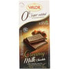 Валор, 0% добавленного сахара, сливочный молочный шоколад с лесным орехом, 3,5 унции (100 г)