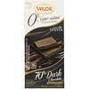 Valor(バロール), 0% Sugar Added, 70% Dark Chocolate, 3.5 oz (100 g)