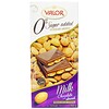 Valor, 0% Sugar Added, Milk Chocolate with Almonds, 5.3 oz (150 g)