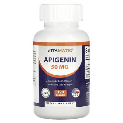 Vitamatic  Apigenin  50 mg  120 Capsules