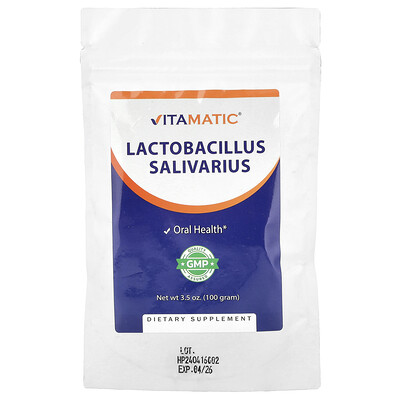 Vitamatic  Lactobacillus Salivarius  3.5 oz (100 g)