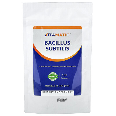 Vitamatic, Bacillus subtilis, 100 g (3,5 oz)