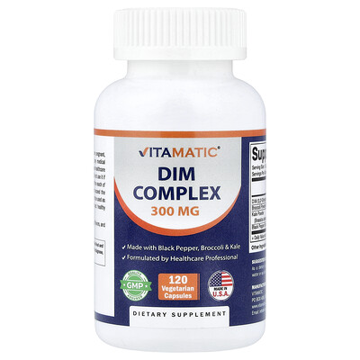 Product Image for Vitamatic, Dim Complex, 120 Vegetarian Capsules