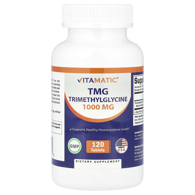 Vitamatic  TMG  1 000 mg  120 Tablets