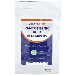 Vitamatic, 泛酸維生素 B5，3.5 盎司（100 克）