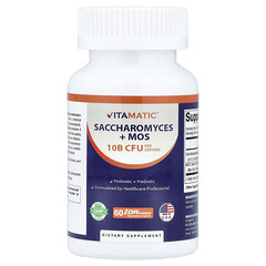 Saccharomyces + MOS, 60 капсул з гіпромелози DRcaps®
