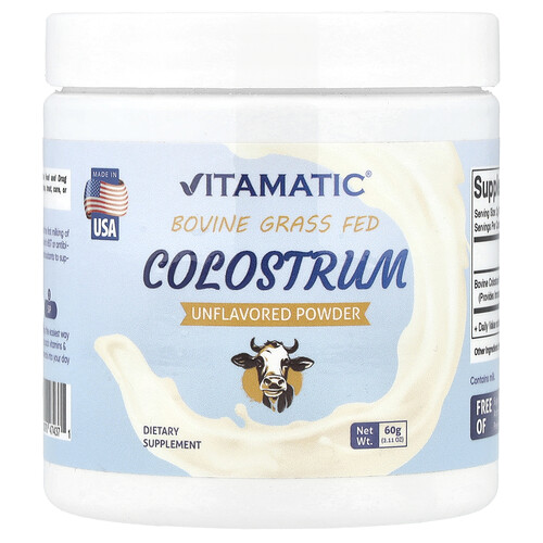 バイタマティック Vitamatic, 牧草飼育牛 初乳、プレーン、60g