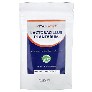 Vitamatic, Lactobacillus plantarum, 100 g (3,5 oz)