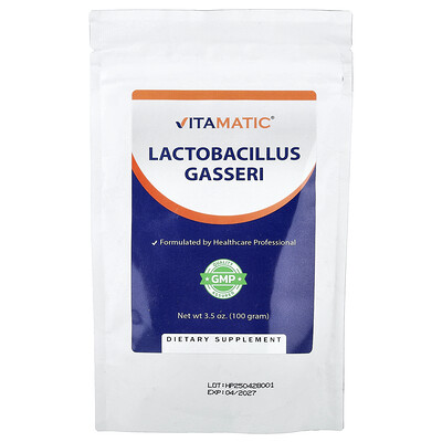 Vitamatic, Lactobacillus gasseri, 100 g (3,5 oz)