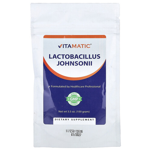 Vitamatic, Lactobacillus Johnsonii, 3.5 oz (100 g)