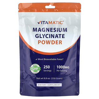 Vitamatic, Magnesium Glycinate Powder, 8.8 oz (250 g)
