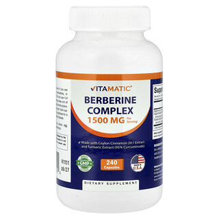 Vitamatic, Berberin kompleks, 240 kapsula