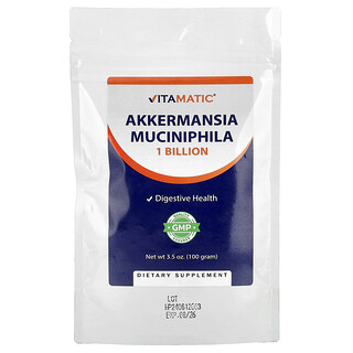 Vitamatic, Akkermansia Muciniphila, 3,5 oz (100 g)