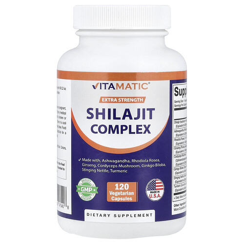 バイタマティック Vitamatic, シラジットコンプレックス、ベジカプセル120粒