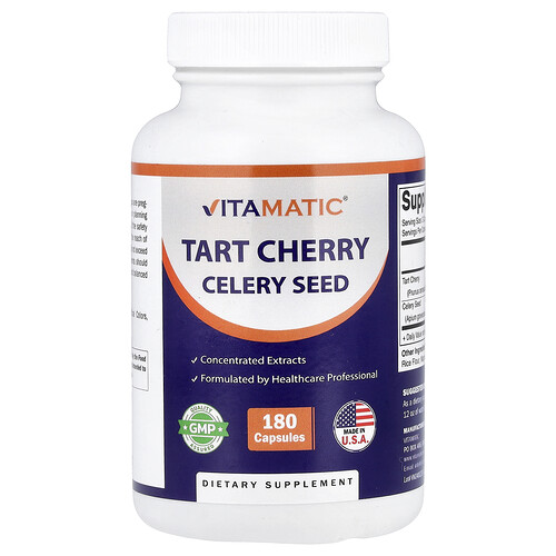 Vitamatic семена вишни и сельдерея 180 капсул