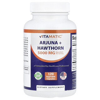 Vitamatic, 阿江欖仁 + 山楂，120 粒素食膠囊