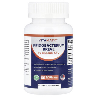Vitamatic, 短雙歧杆菌，60 粒 DRcaps® 羥丙基甲基纖維素膠囊