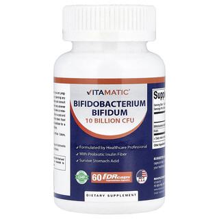 Vitamatic, Bifidobacterium Bifidum, 60 Cápsulas de Hipromelose DRcaps®