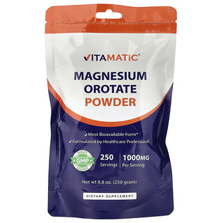 Vitamatic, Magnesium Orotate Powder, 8.8 oz (250 g)