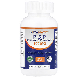 Vitamatic, P-5-P, 100 mg, 240 comprimés