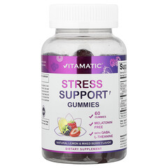 Stress Support Gummies, Lemon & Mixed Berry, 60 Gummies