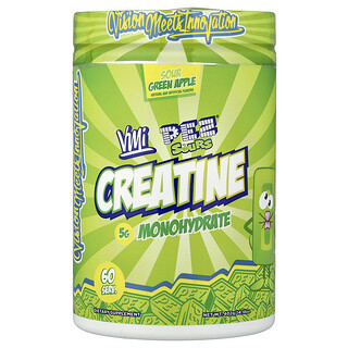 في إم أي سبورتس‏, مونوهيدرات الكرياتين ، Pez® بالتفاح الأخضر الحامض ، 14.18 أونصة (402 جم)